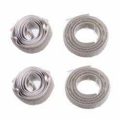 Klettverbindung für Bodenschürzen mit Radkastenabdeckungen 