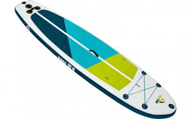 Camptime Naos 10.0 SUP Set aufblasbares Stand Up Paddling-Board inkl. Paddel und Luftpumpe 