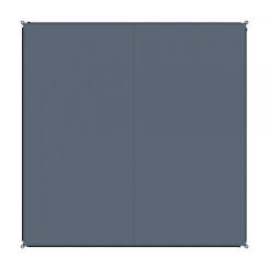 Teppich „Zip Carpet“ dunkelgrau