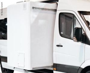 Leerkabine für MB Sprinter Wall Slide Out 