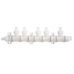 Verteilerblock 5-fach mit Muttern 