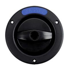 Tankeinfüllstutzen für Frischwasser schwarz