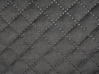 Abgesteppter Stoff Trinity schwarz 