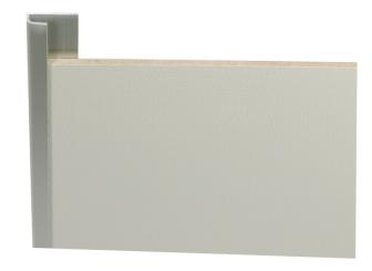 Abschlussprofil Aluminium 3-4mm 