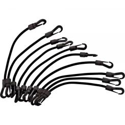 Gummispanner mit 2 Kunststoffhaken 