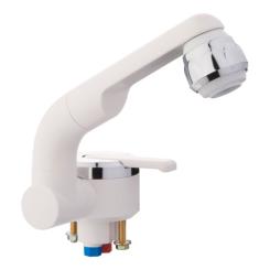 Einhebelmischer Perfect chrom, weiß