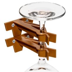 Mega-Klipp Rotwein 4er / braun