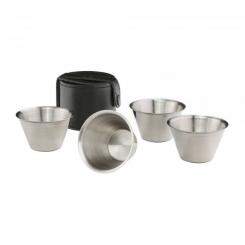 Bechersatz im Lederetui 