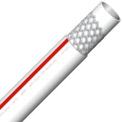 Trinkwasserschlauch WeißGELB warm 