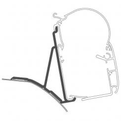 Adapter für Fiat Ducato H2 ab Baujahr 07/2006 zu Dometic-Wandmarkisen Serie 1 