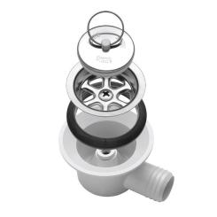 Ablaufarmatur gewinkelt 