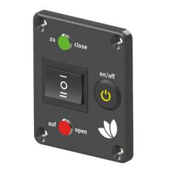 Funktionsanzeige für elektrisches Kugelhahnventil-System 