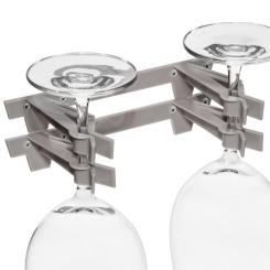 Mega-Klipp Rotwein 2er /grau