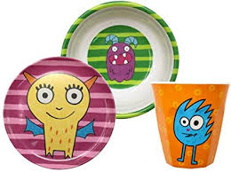 Kindergeschirr Monster 