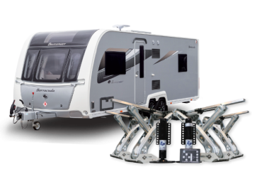 Levelsystem C für Wohnwagen 