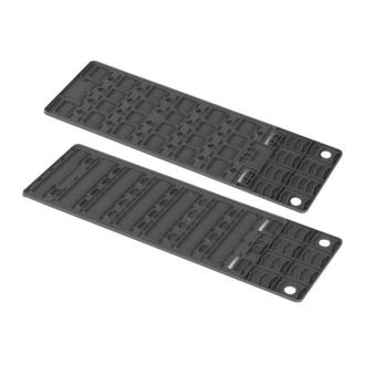 Auffahrmatte XL 2er Set schwarz 