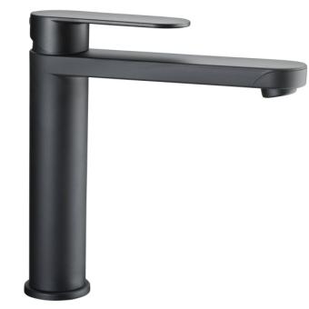 Einhebelmischer Linnea hohe lange Ausführung schwarz matt