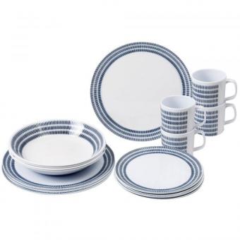 Geschirrset Bluebay 