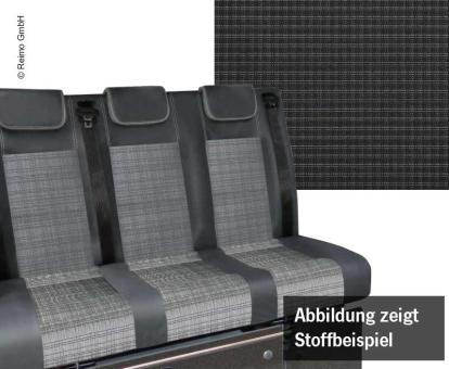 Schlafsitzbank VW T6.1,Trio Style V3000 Gr.10 3-sitzig 