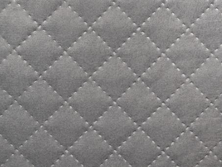 Abgesteppter Stoff Trinity grau 