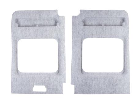 Fiat Ducato 250 Hecktürverkleidung Set 2-teilig, hellgrau 