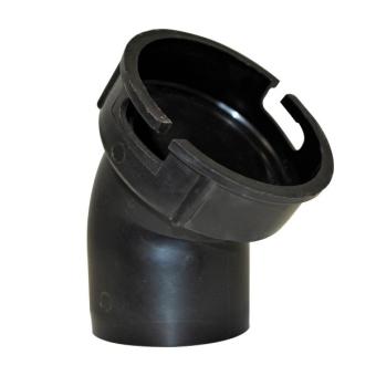 Schlauchanschlussstutzen 45° Bajonettverriegelung 