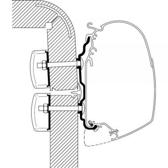 Adapter Hymer Exsis/Hymer Camp 