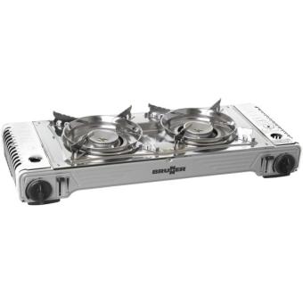 Kartuschen-Gaskocher Devil Double Grill 