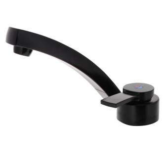 Einhebelmischer Florenz Kompakt starr schwarz matt