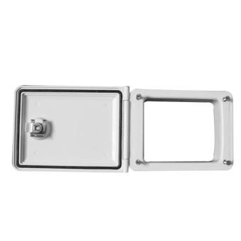 Durchreiche mit Winterisolierung 