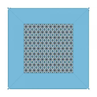Teppich „Zip Carpet“ blau