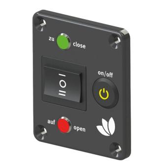 Funktionsanzeige für elektrisches Kugelhahnventil-System 