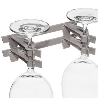 Mega-Klipp Rotwein 2er /grau