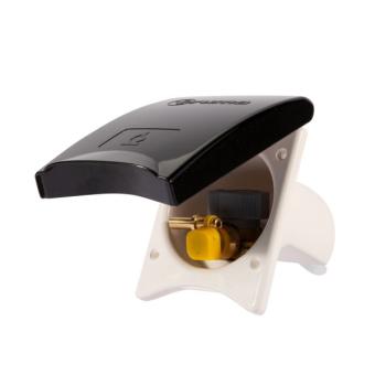 Außensteckdose Gas Truma schwarz