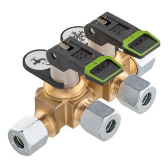 GOK Verteilerblock KSV-AB kurz KSV-AB2, ø 10 mm