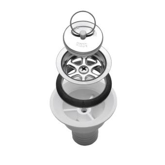 Ablaufarmatur gerade 