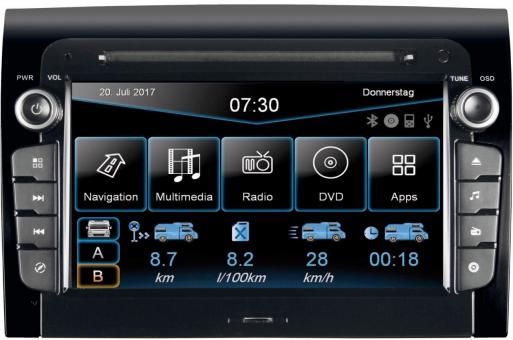 Navigationssystem ESX Vision VNC730 FI-Ducato 