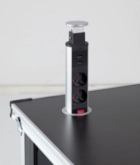 Pop-up Stromversorgung 