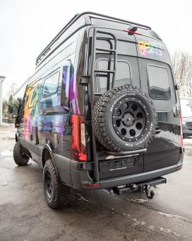 Reserveradleiter Fahrerseite 